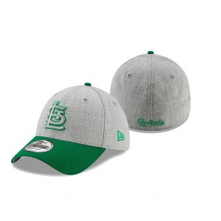 Cardinals Gray Green 2021 St. Patrick's Day Hat