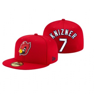 Cardinals Andrew Knizner Red 2021 Clubhouse Hat
