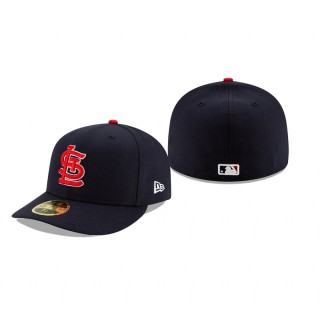 Cardinals Authentic Collection Navy 2020 Low Profile 59FIFTY Hat