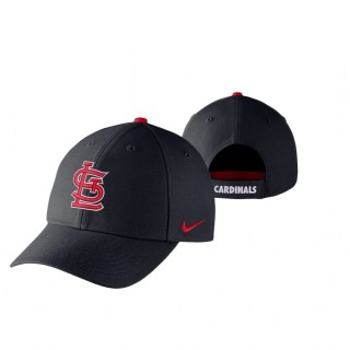 St. Louis Cardinals Navy Classic 99 Wool Performance Adjustable Hat