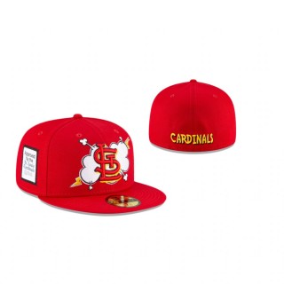 Cardinals Cloud Red 59Fifty Fitted Cap