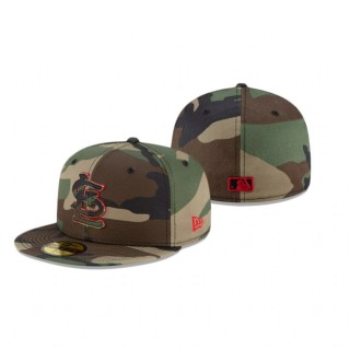 Cardinals Green Forest Pop 59Fifty Fitted Hat