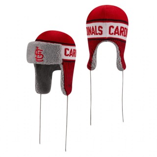 St. Louis Cardinals Red Knit Trapper Hat