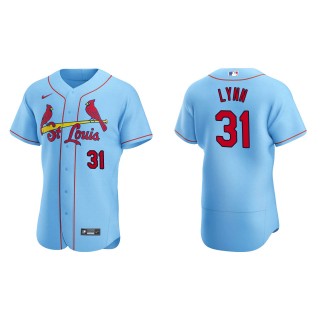 Lance Lynn Cardinals Light Blue Authentic Alternate Jersey
