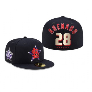 St. Louis Cardinals Nolan Arenado Navy 2021 MLB All-Star Game Hat