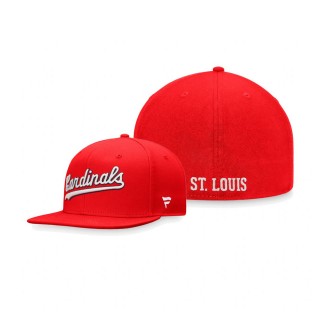 Cardinals Cooperstown Collection Fitted Red Hat