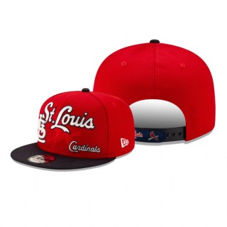 St. Louis Cardinals Red Team Mix 9FIFTY Adjustable Hat