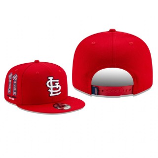 St. Louis Cardinals Red Tribute 9FIFTY Adjustable Hat