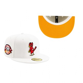 St. Louis Cardinals White Undervisor 125th Anniversary Patch 59FIFTY Hat