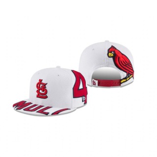 St. Louis Cardinals Yadier Molina White Player Pick 9FIFTY V2 Adjustable Hat