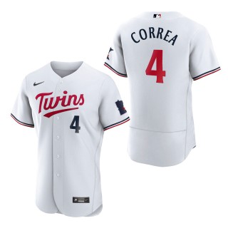 Carlos Correa Minnesota Twins White Home 2023 Authentic Jersey