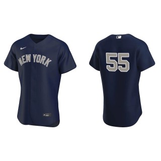 Carlos Rodon Men's New York Yankees Nike Navy Alternate Authentic Jersey