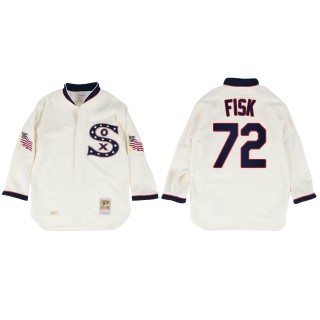 Carlton Fisk Chicago White Sox 1917 Authentic Jersey