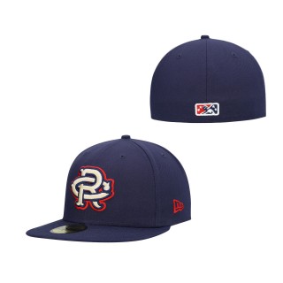 Cedar Rapids Kernels Navy Authentic Collection Team Alternate 59FIFTY Fitted Hat