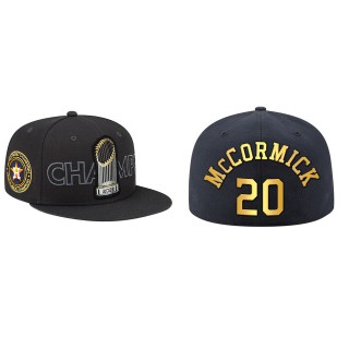Chas McCormick Houston Astros Black 2022 World Series Champions Hat