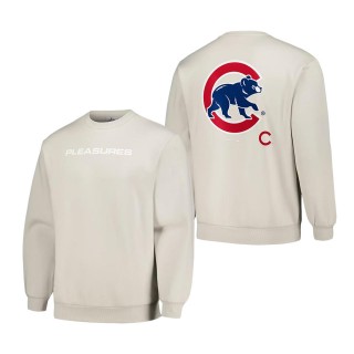 Chicago Cubs Gray Ballpark Pullover Sweatshirt