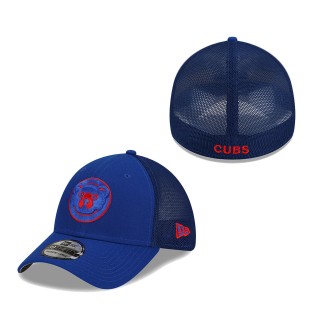 Chicago Cubs Youth 2022 Batting Practice 39THIRTY Flex Hat Royal