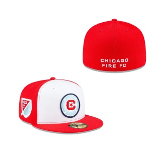 Chicago Fire 2024 MLS Kickoff 59FIFTY Fitted Hat
