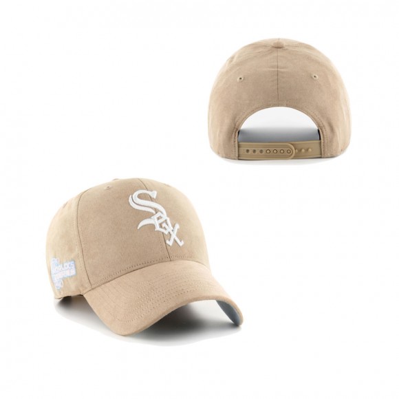 Chicago White Sox '47 Khaki Ultra Suede MVP Adjustable Hat