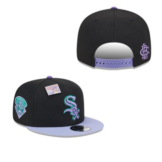Chicago White Sox Black Purple Grape Big League Chew Flavor Pack 9FIFTY Snapback Hat