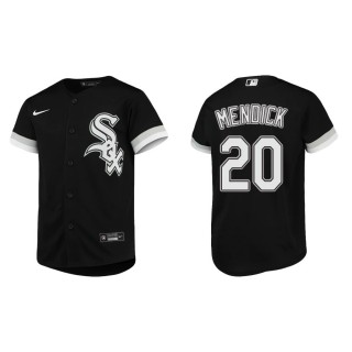 Youth White Sox Danny Mendick Black Jersey