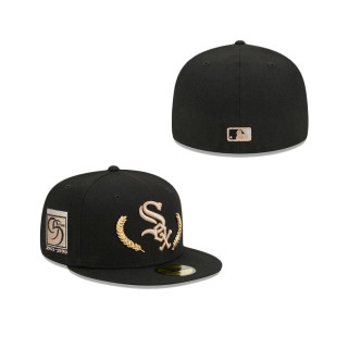 Chicago White Sox Gold Leaf Fitted Hat