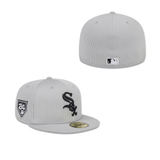 Chicago White Sox Gray 2024 Spring Training 59FIFTY Fitted Hat