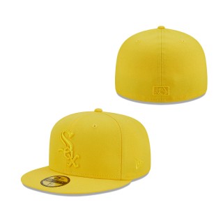 Chicago White Sox Icon Color Pack 59FIFTY Fitted Hat Yellow