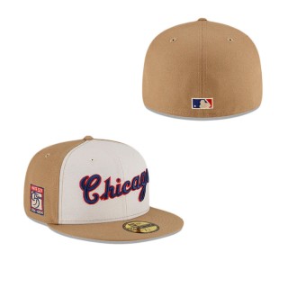 Chicago White Sox Just Caps Khaki 59FIFTY Fitted Hat
