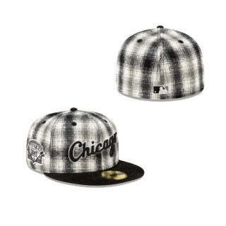Chicago White Sox Just Caps Plaid 59FIFTY Fitted Hat
