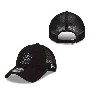 Chicago White Sox 2022 Batting Practice 9TWENTY Adjustable Hat Black