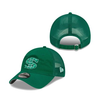 Chicago White Sox St. Patrick's Day 9TWENTY Adjustable Hat Green