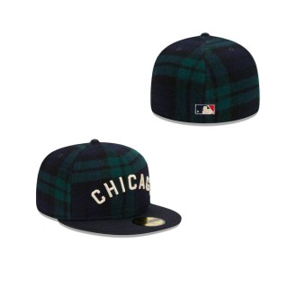 Chicago White Sox Plaid 59FIFTY Fitted Cap