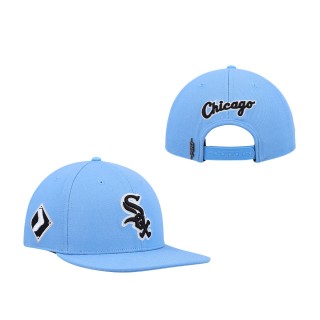 Chicago White Sox Pro Standard Light Blue Classic Wool Snapback Hat