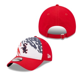 Men's Chicago White Sox Red 2022 4th of July Independence Day 9TWENTY Adjustable Hat