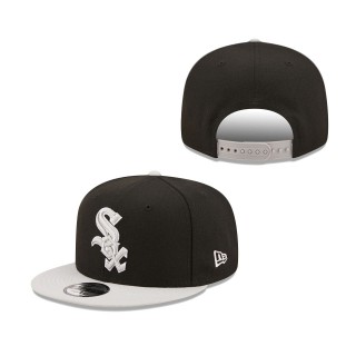 Chicago White Sox Spring Two-Tone 9FIFTY Snapback Hat Black Gray