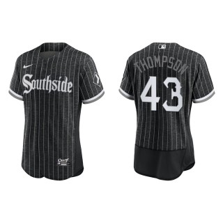 Chicago White Sox Trayce Thompson Black City Connect Authentic Jersey