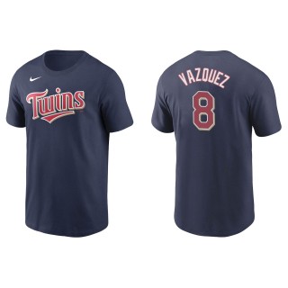 Christian Vazquez Men's Minnesota Twins Max Kepler Nike Navy Name & Number T-Shirt