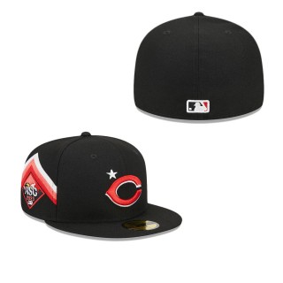 Cincinnati Reds Black MLB All-Star Game Workout Fitted Hat
