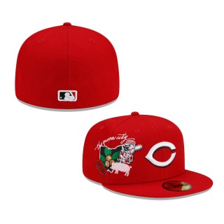 Cincinnati Reds City Cluster 59FIFTY Fitted Hat Red