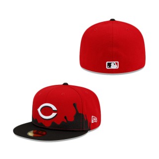 Cincinnati Reds Drip Front 59FIFTY Fitted