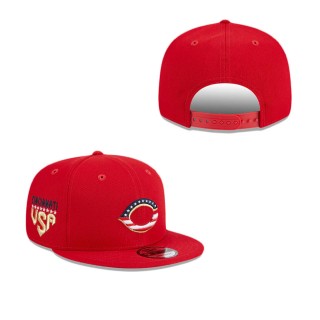 Cincinnati Reds Independence Day 9FIFTY Snapback Hat