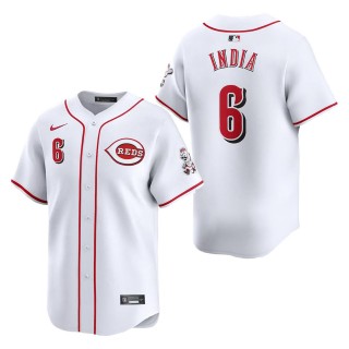 Cincinnati Reds Jonathan India White Home Limited Player Jersey
