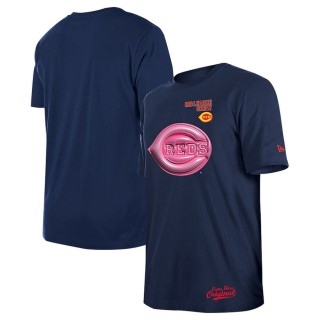 Cincinnati Reds Navy Big League Chew T-Shirt