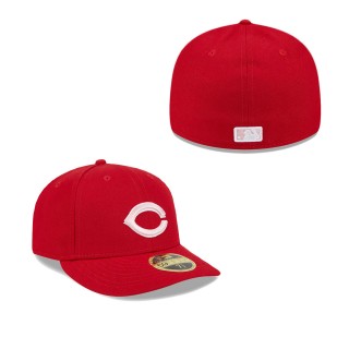 Cincinnati Reds Red 2024 Mother's Day Low Profile 59FIFTY Fitted Hat