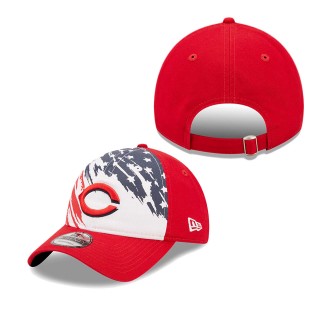 Men's Cincinnati Reds Red 2022 4th of July Independence Day 9TWENTY Adjustable Hat