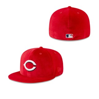Cincinnati Reds Velvet 59FIFTY Fitted Hat