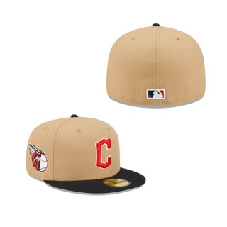 Cleveland Guardians Classic Camel 59FIFTY Fitted Hat
