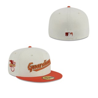 Cleveland Guardians Green Collection Fitted Hat