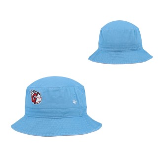 Cleveland Guardians Light Blue Ballpark Bucket Hat